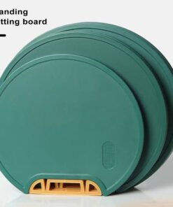 Round Green Chopping Board Set