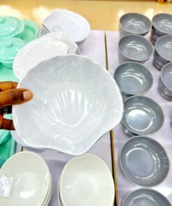 Alternative view of 3pcs Shell Design Plates and Bowl