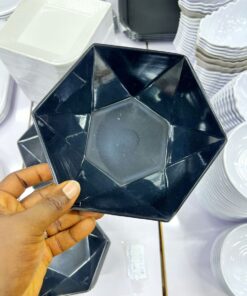 Alternative view of 3pcs Unbreakable Diamond Shape Plates