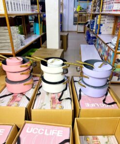 7pcs Luxury Ceramic Cookware Set