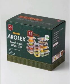 Arolek Fresh Lock Glass Set (12pcs)