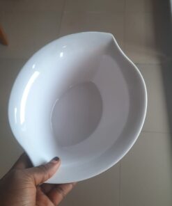 3pcs Unbreakable Canoe Shaped Amala Bowl