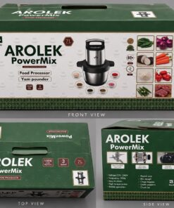 Arolek PowerMix (7L Yam pounder/Food Processor)